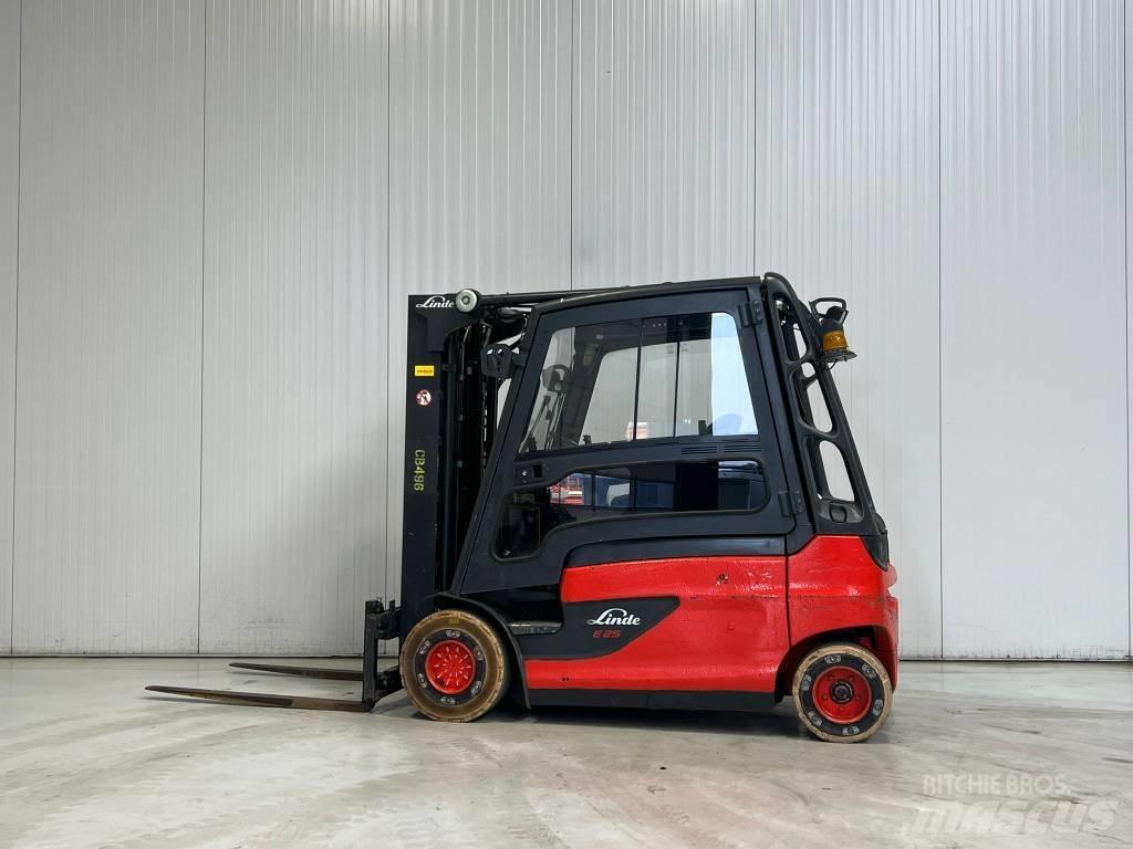 Linde E25L-01 Elektromos targoncák
