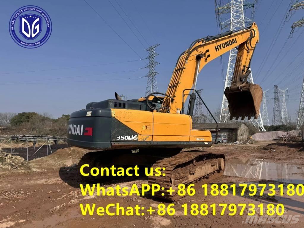 Hyundai R350LVS Lánctalpas kotrók