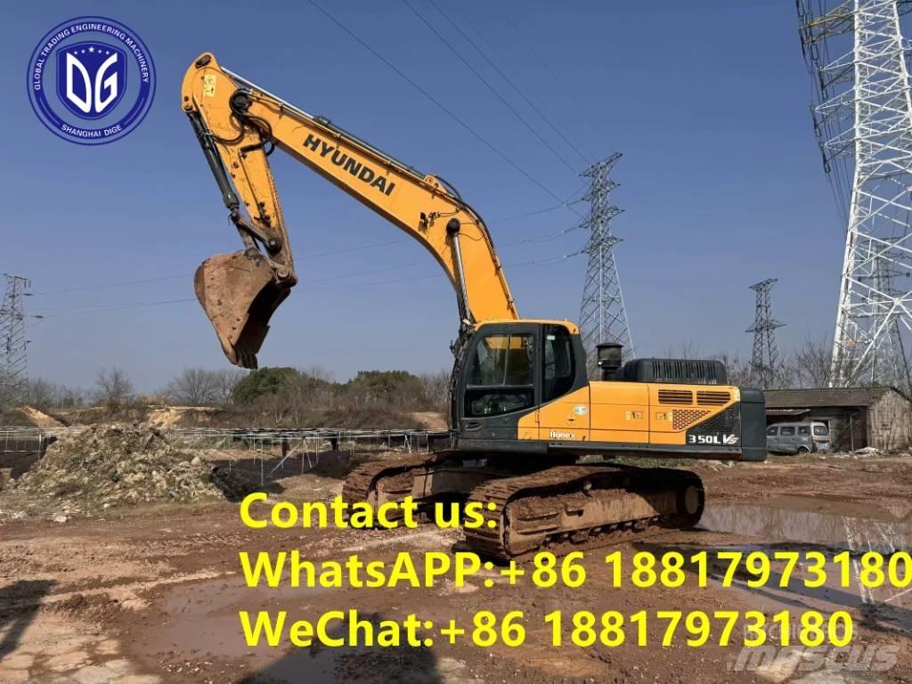Hyundai R350LVS Lánctalpas kotrók