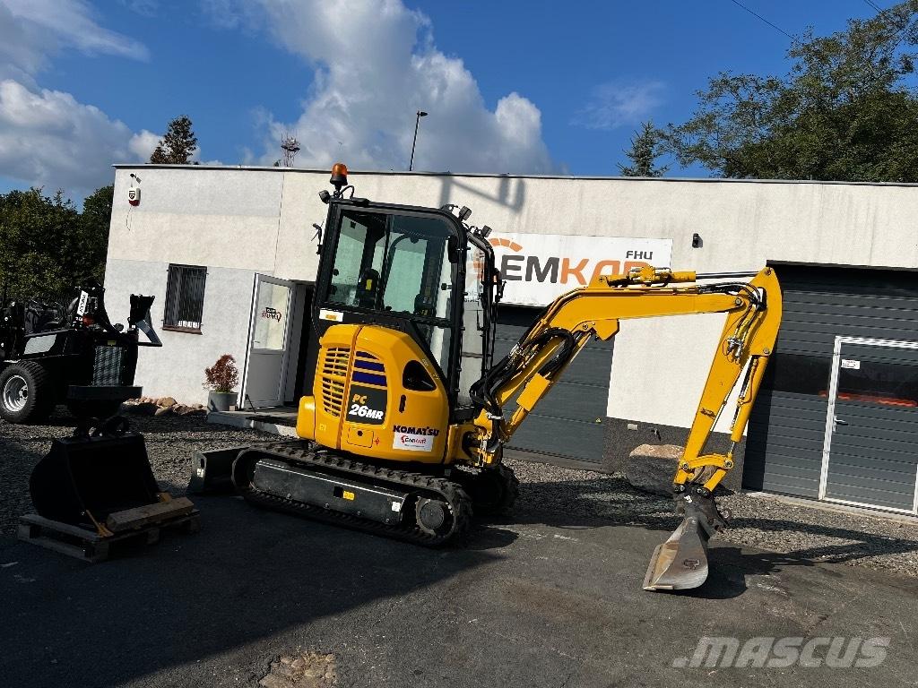 Komatsu PC 26 MR-5 Mini kotrók < 7t