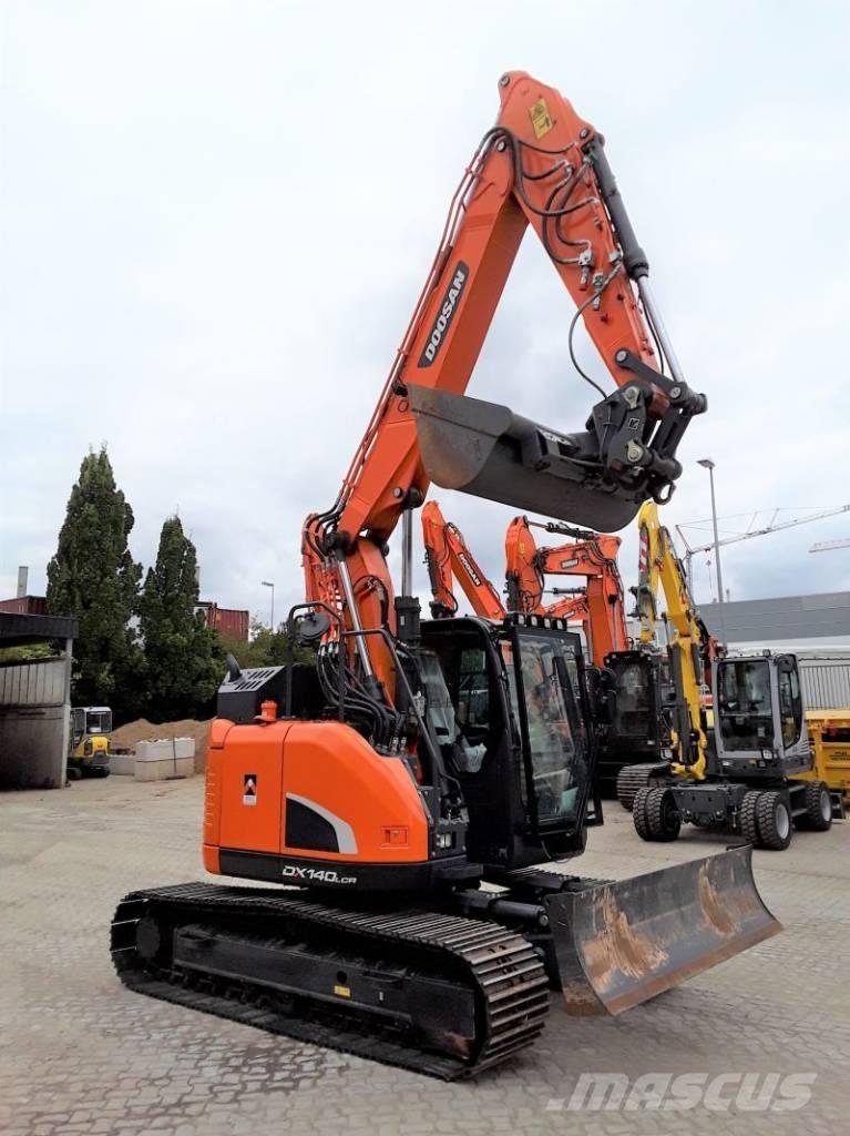 Doosan DX140LCR-5 Lánctalpas kotrók