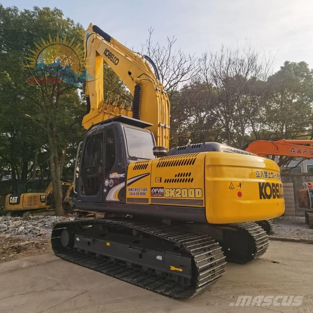 Kobelco SK 200 Lánctalpas kotrók