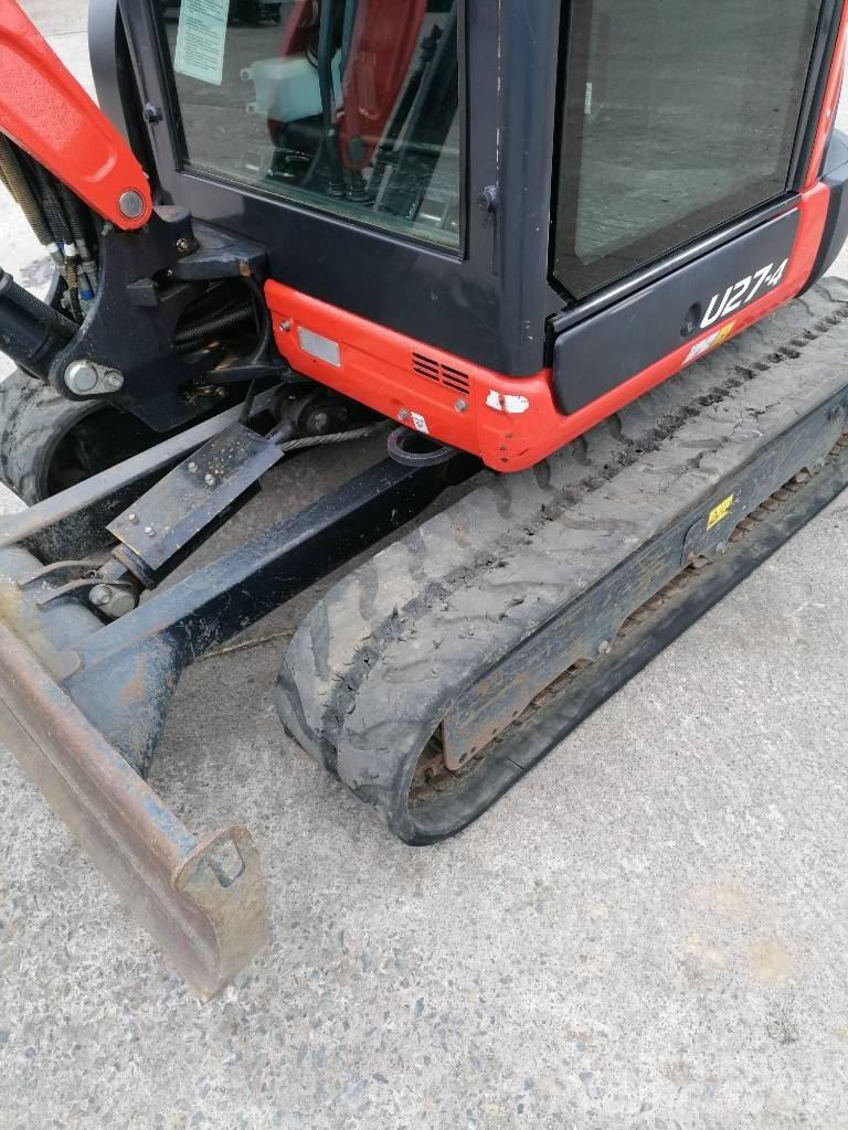 Kubota U27-4 Mini kotrók < 7t