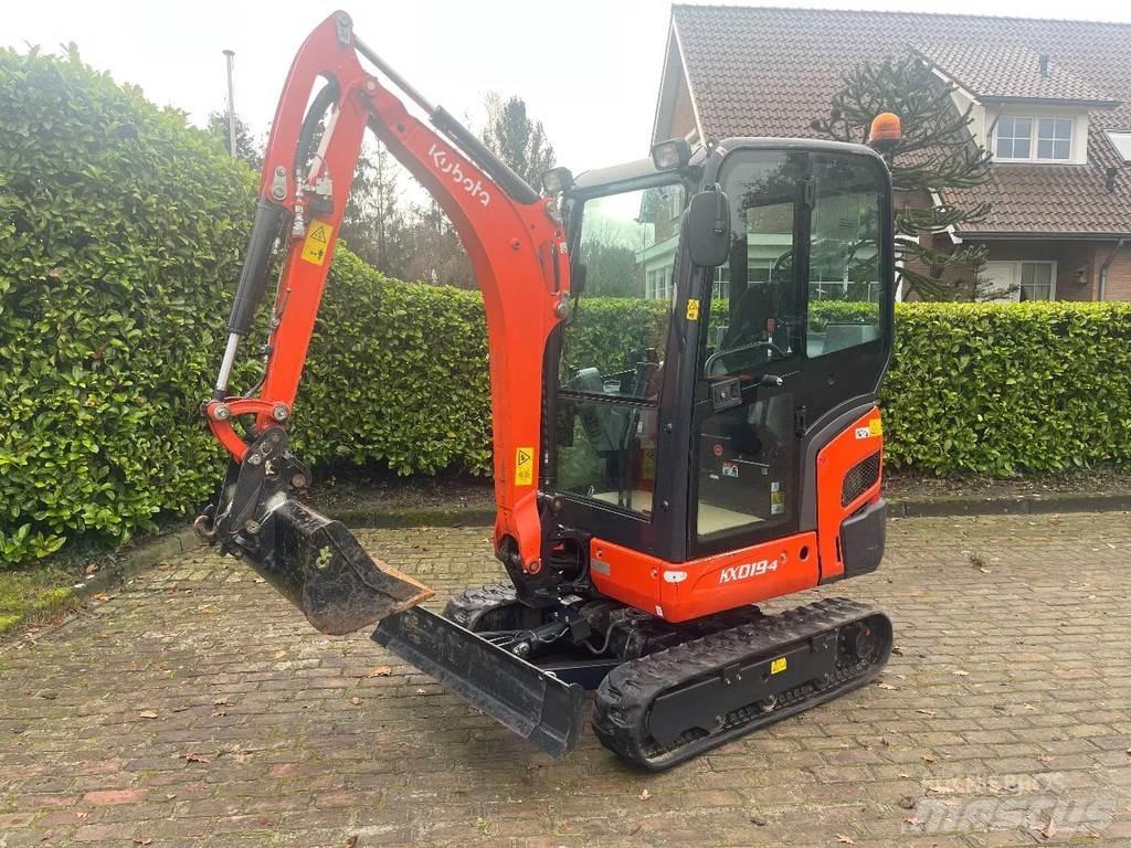 Kubota Kx019 Mini kotrók < 7t