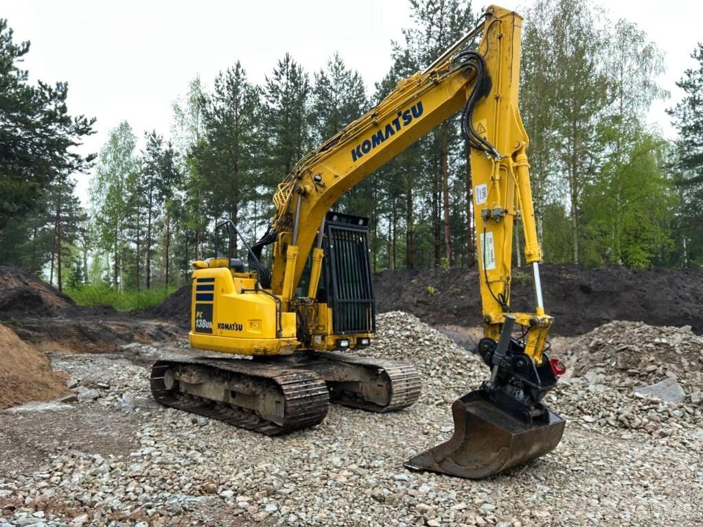 Komatsu PC138US-11 Lánctalpas kotrók