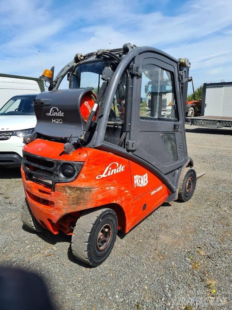 Linde H 20 Gázüzemű targoncák