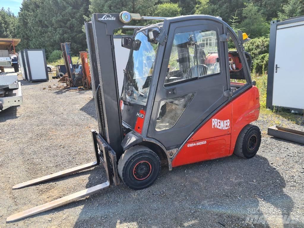 Linde H 20 Gázüzemű targoncák