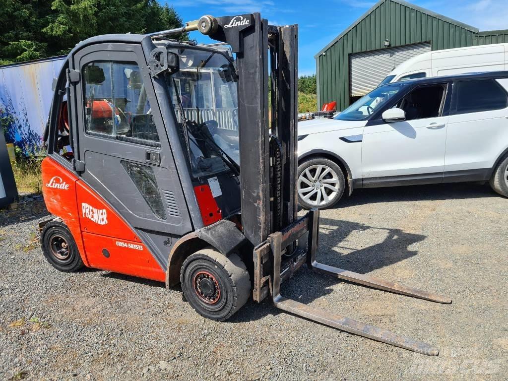 Linde H 20 Gázüzemű targoncák