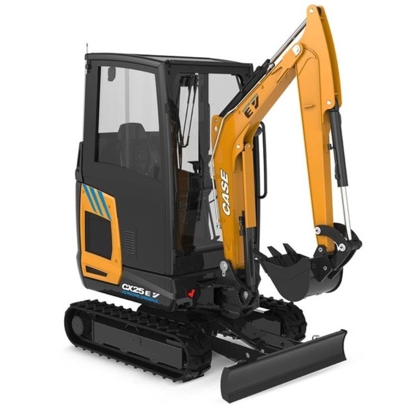 CASE CX 25 EV Mini kotrók < 7t
