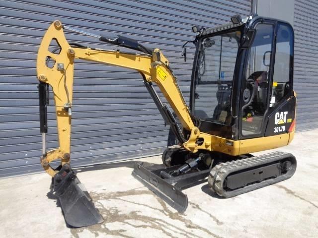 CAT 301.7 D Mini kotrók < 7t