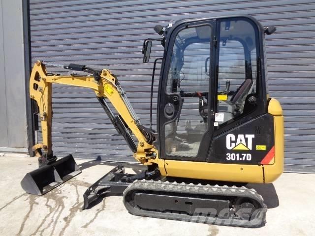 CAT 301.7 D Mini kotrók < 7t
