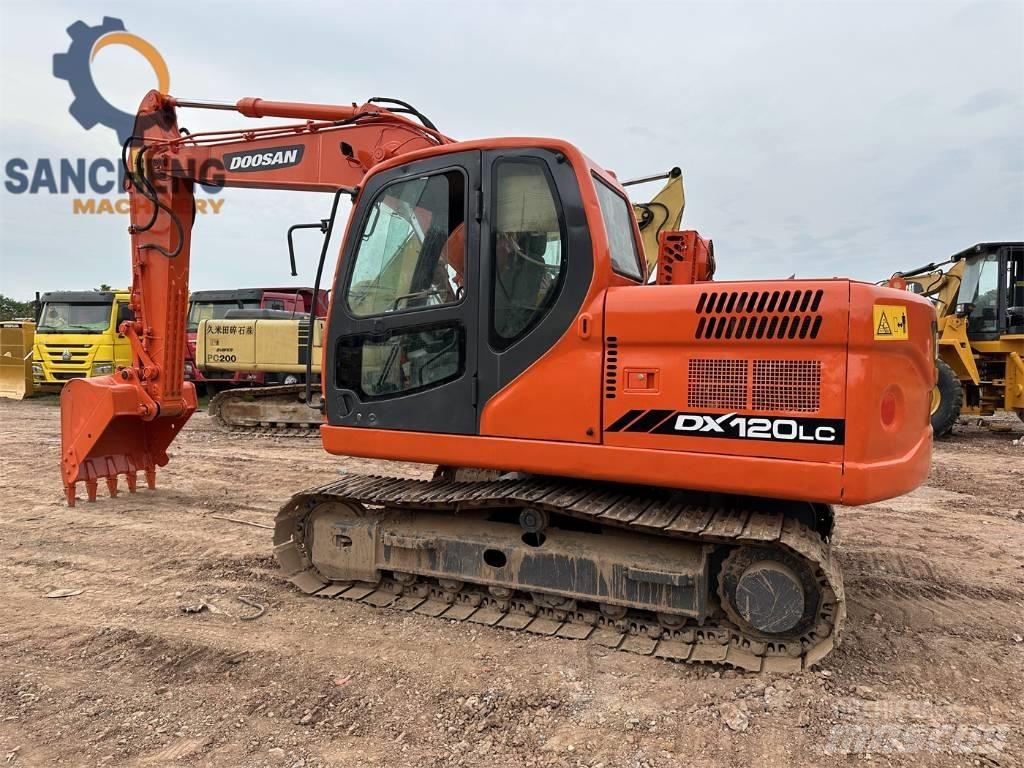 Doosan DX 120 Közepes (midi) kotrók 7 t - 12 t