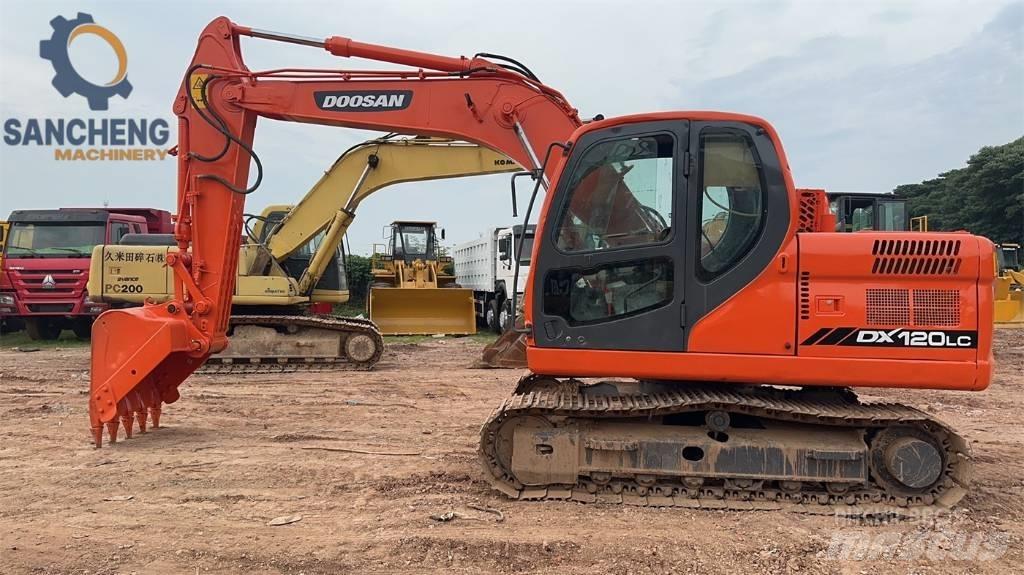 Doosan DX 120 Közepes (midi) kotrók 7 t - 12 t