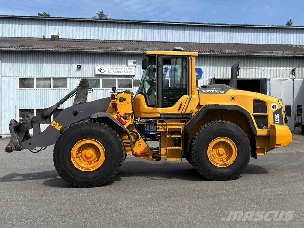 Volvo L 120 G Gumikerekes homlokrakodók
