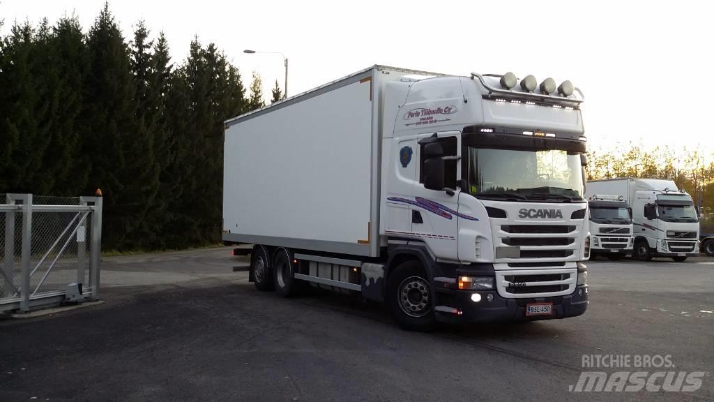 Scania R500 6x2 Dobozos teherautók