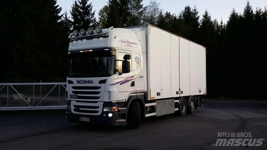 Scania R500 6x2 Dobozos teherautók