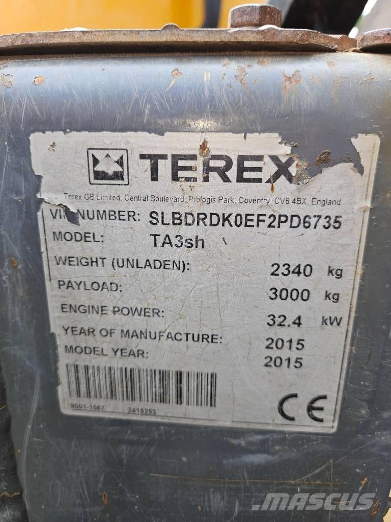 Terex TA 3SH Mezei dömperek