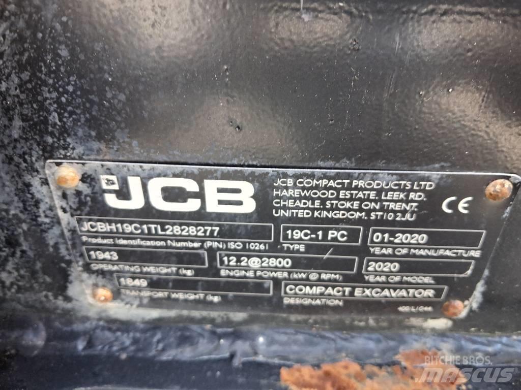 JCB 19 C-1 Mini kotrók < 7t