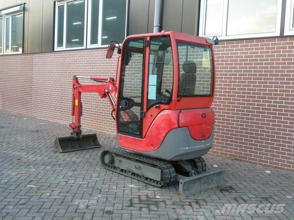 Yanmar SV17 Mini kotrók < 7t