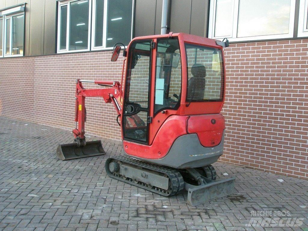 Yanmar SV17 Mini kotrók < 7t