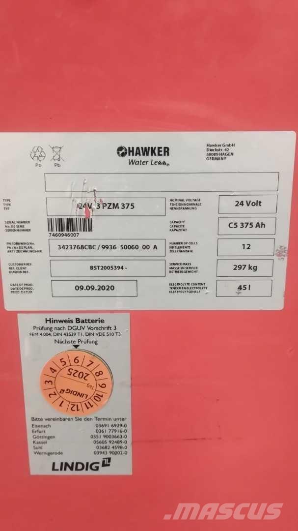 Linde L14 Elektromos gyalogkíséretű targoncák