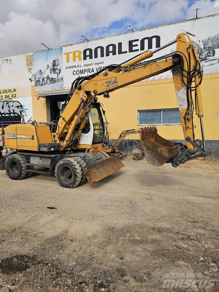 Liebherr 314 Gumikerekes kotrók
