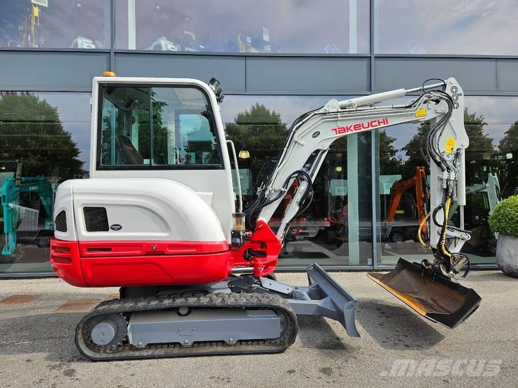 Takeuchi TB 230 Mini kotrók < 7t