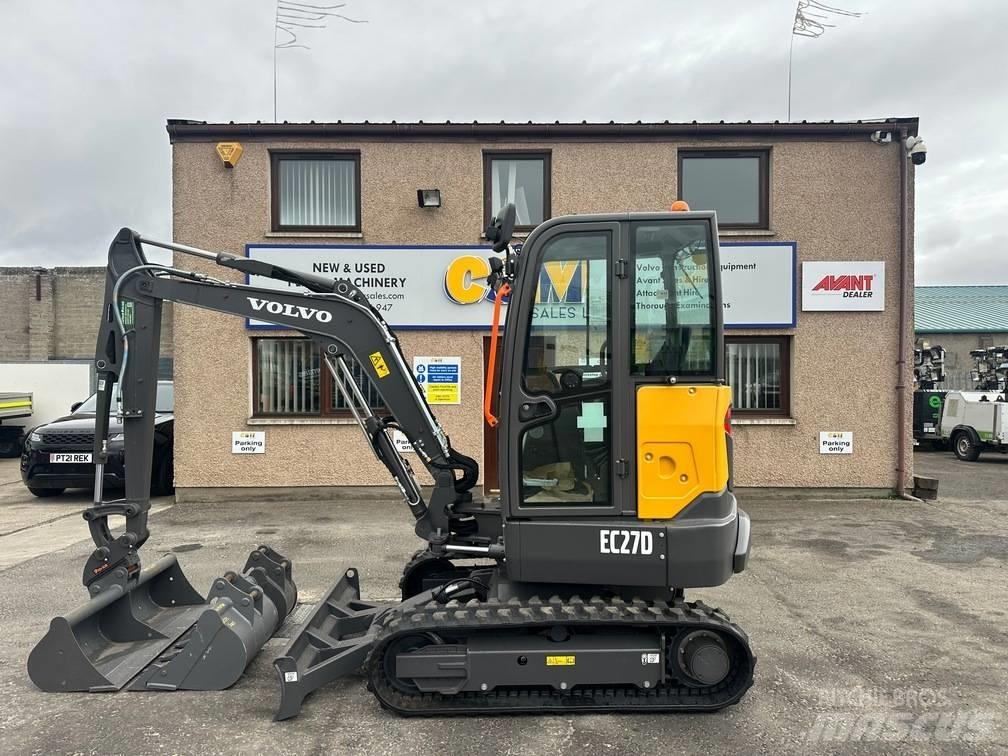 Volvo EC 27 D Mini kotrók < 7t