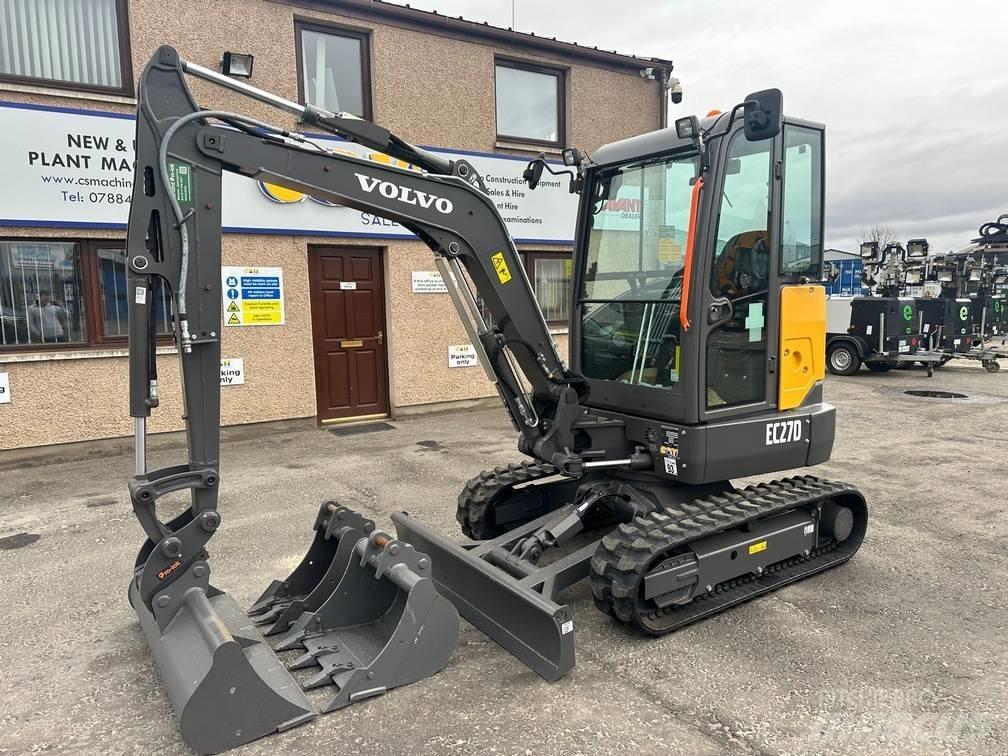 Volvo EC 27 D Mini kotrók < 7t