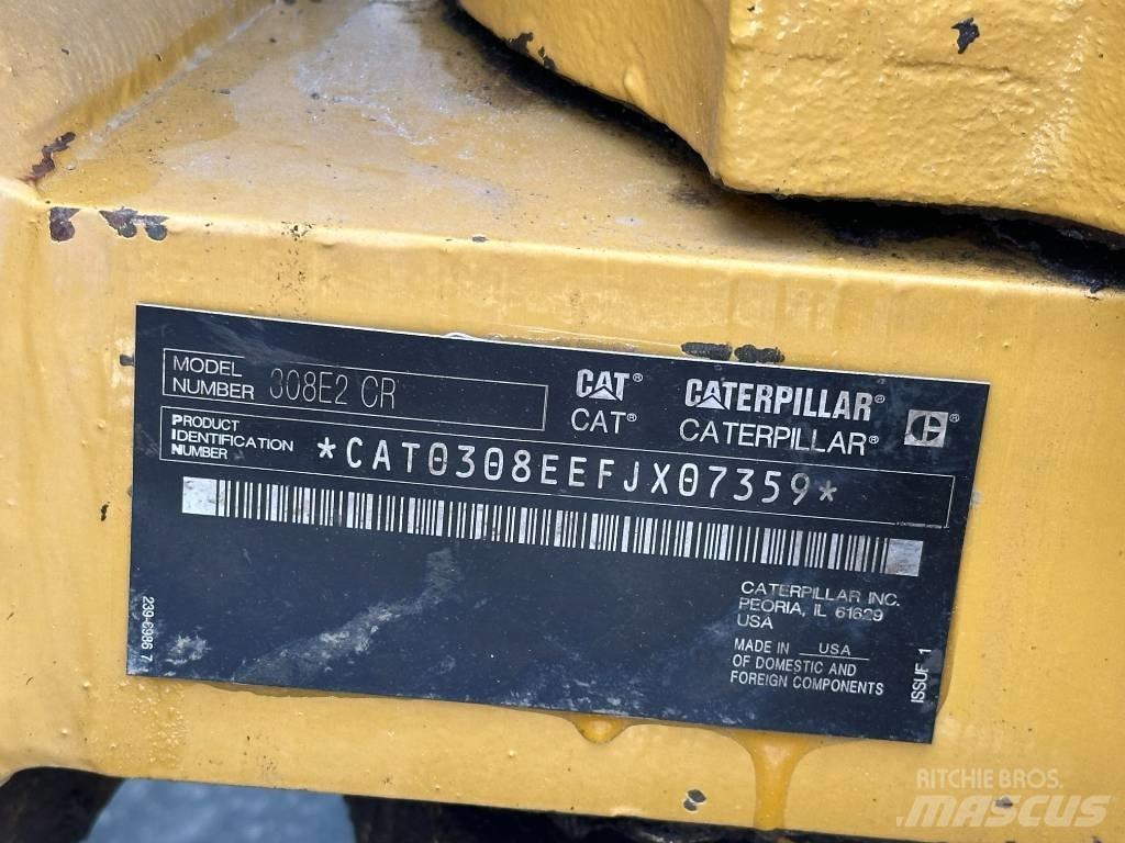 CAT 308 E 2 CR Közepes (midi) kotrók 7 t - 12 t