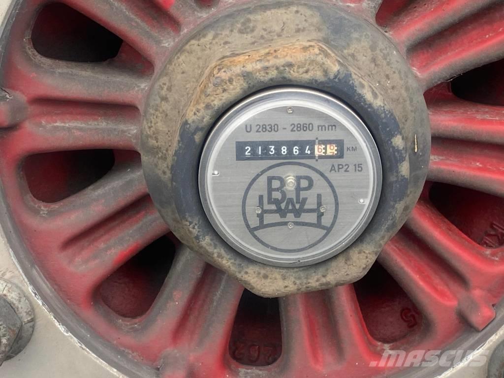 Schwarzmüller RH100 Mélybölcsős félpótkocsik