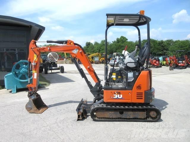 Hitachi ZX19 U-6 Mini kotrók < 7t