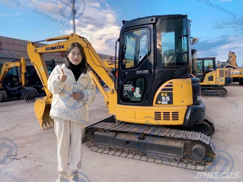 Komatsu PC 55 MR Mini kotrók < 7t