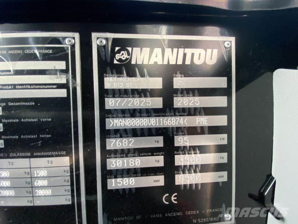 Manitou MLT635 Teleszkópos rakodók