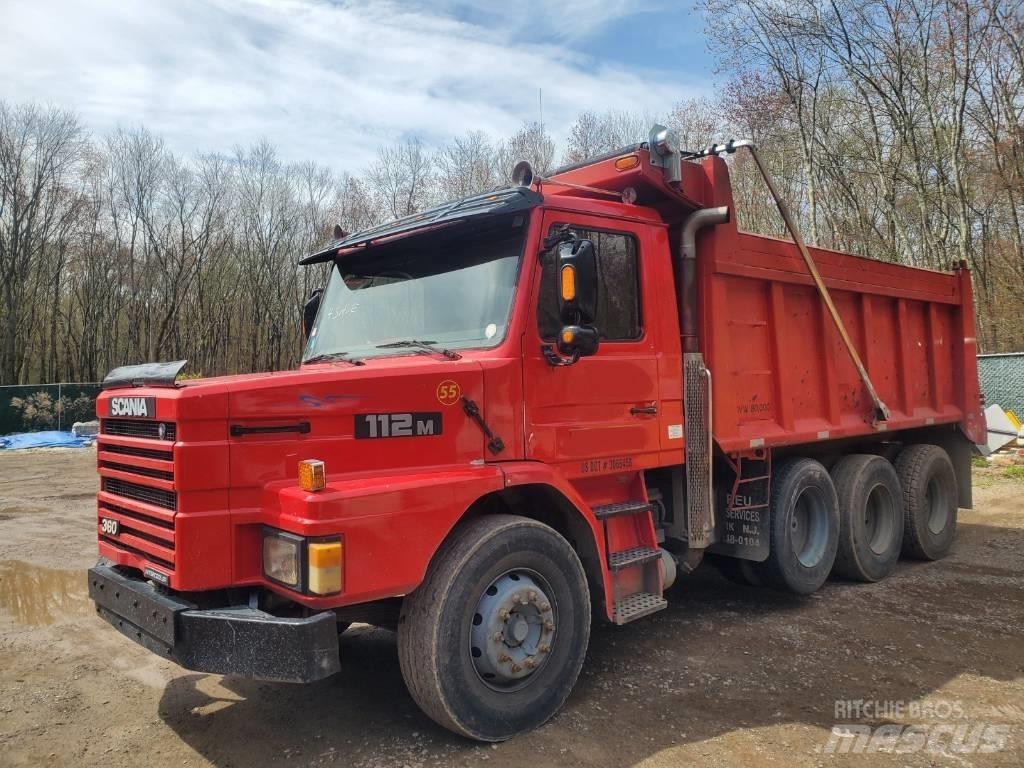 Scania 112 - Tri Axle Billenő teherautók