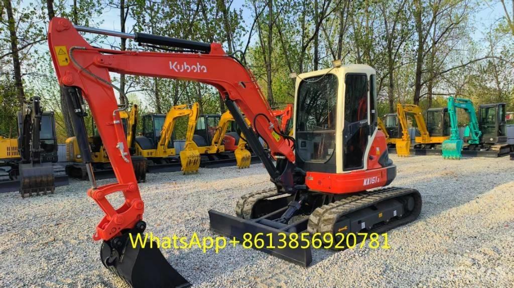 Kubota KX 161 Mini kotrók < 7t
