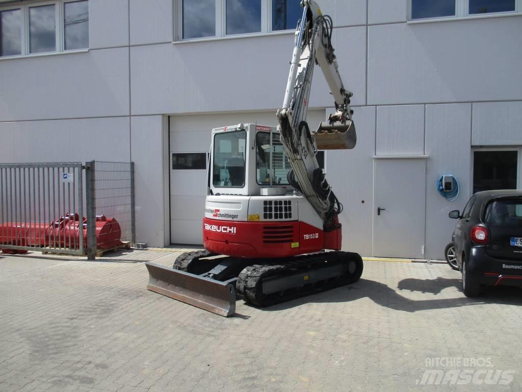 Takeuchi TB 153 FR Mini kotrók < 7t