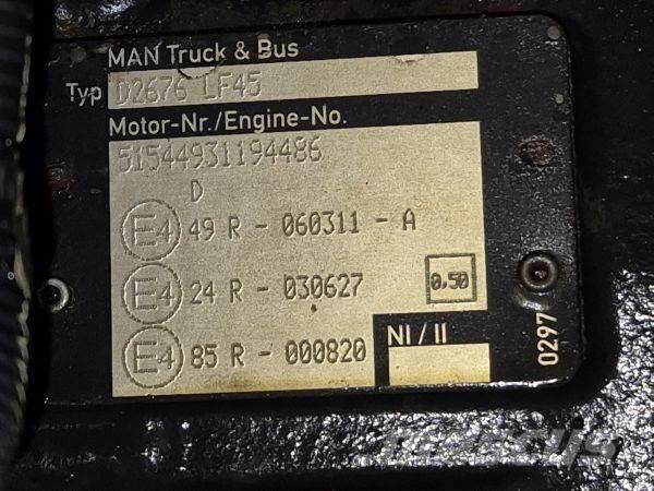 MAN D2676 LF45 Motorok