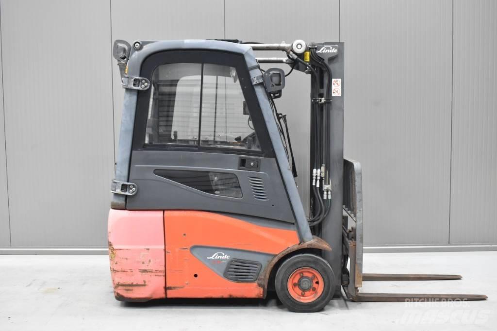 Linde E 16 C - 02 Elektromos targoncák