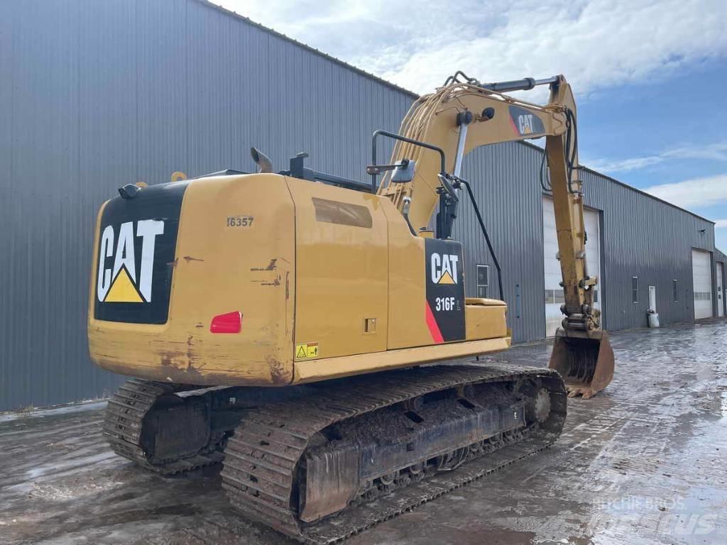 CAT 316FL lánctalpas dózerek