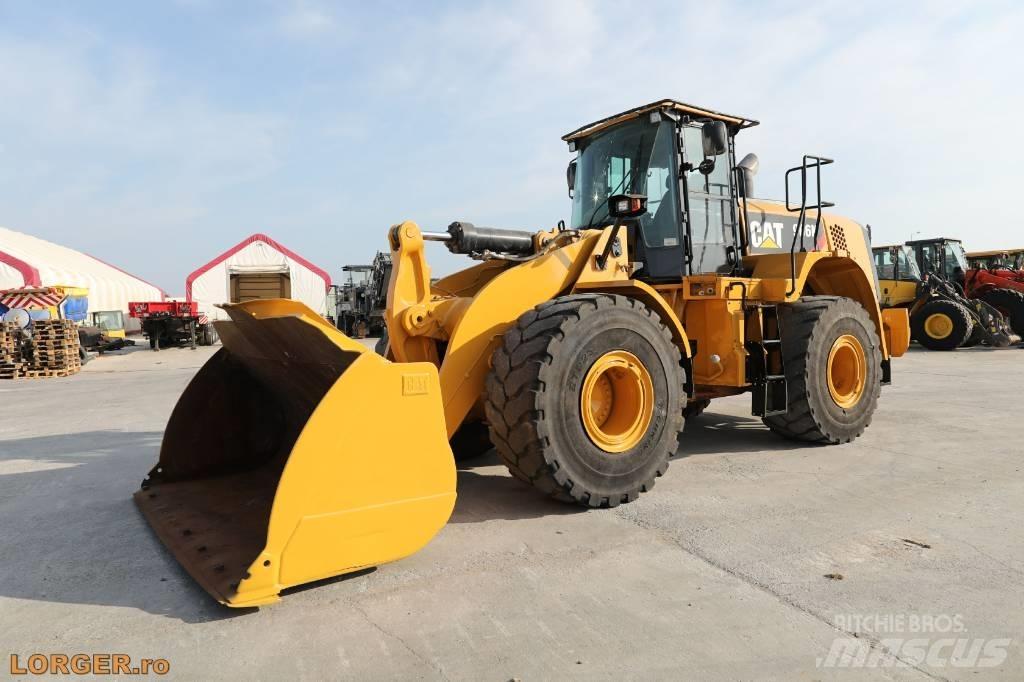 CAT 966 K Gumikerekes homlokrakodók