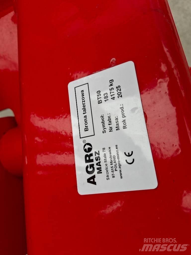 Agro-Masz BT50H Tárcsás boronák