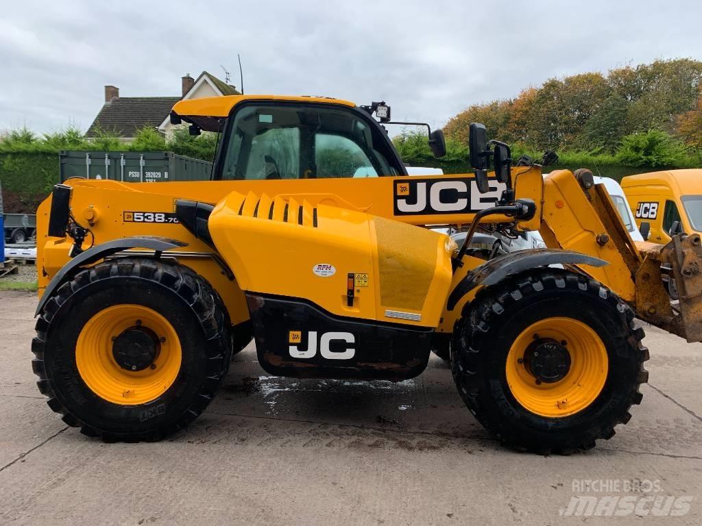 JCB 538-70 Teleszkópos mezőgazdasági rakodók