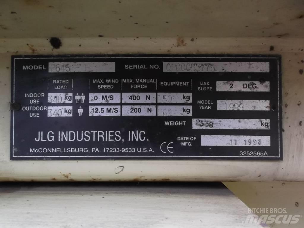 JLG 2646E      V-2288 Személyemelők