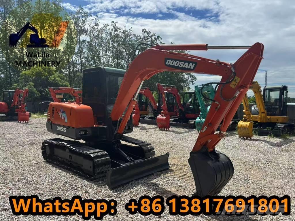 Doosan DH 55 Mini kotrók < 7t