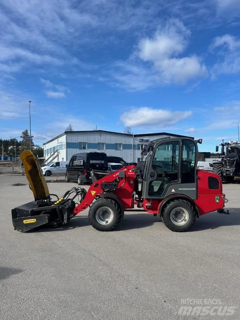 Weidemann 1770CX50 Gumikerekes homlokrakodók