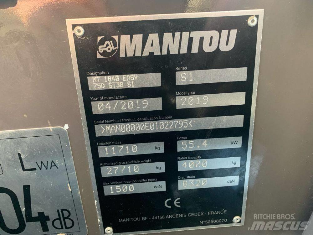 Manitou MT 1840 Teleszkópos rakodók