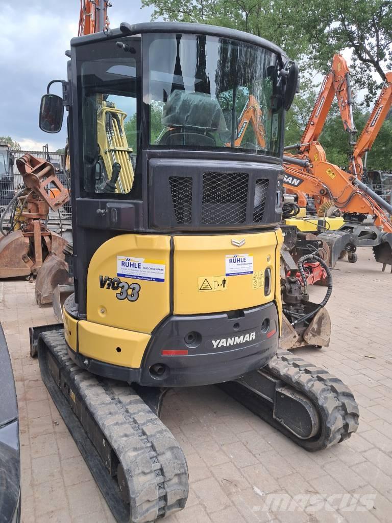 Yanmar Vio 33 Mini kotrók < 7t