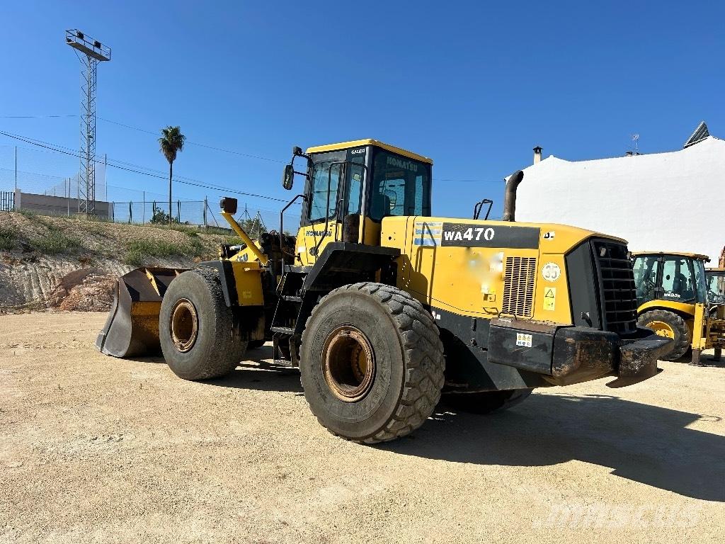 Komatsu WA 470-5 Gumikerekes homlokrakodók
