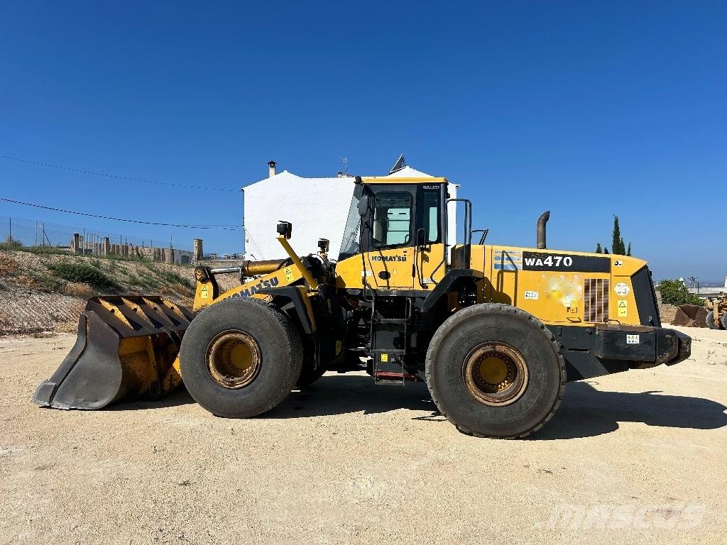 Komatsu WA 470-5 Gumikerekes homlokrakodók